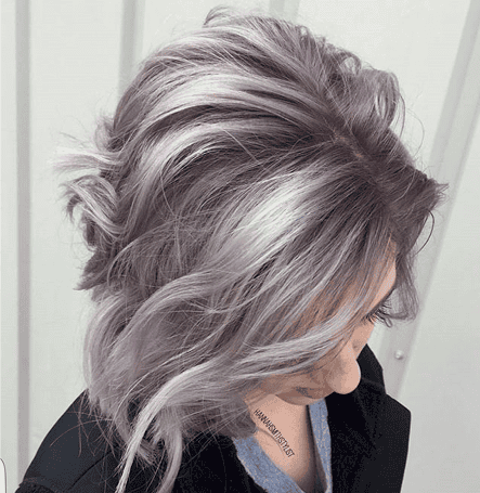 Silver Violet Shadow