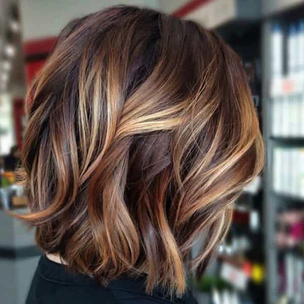 brunette base bright blonde balayage dimension formula high-contrast highlights