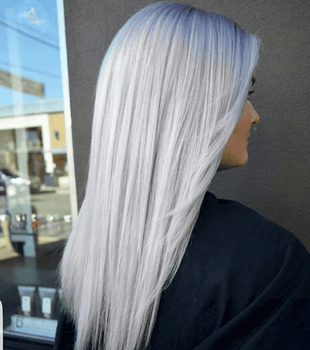 Frozen blonde + Pastel Shadow Root