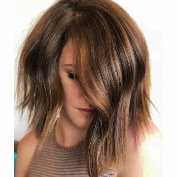 Warm Hazelnut Balayage Color Formula