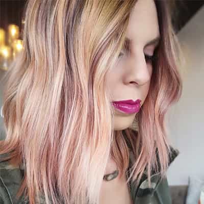 Rose Gold Balayage