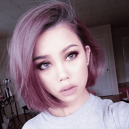 Metallic Purple Bob