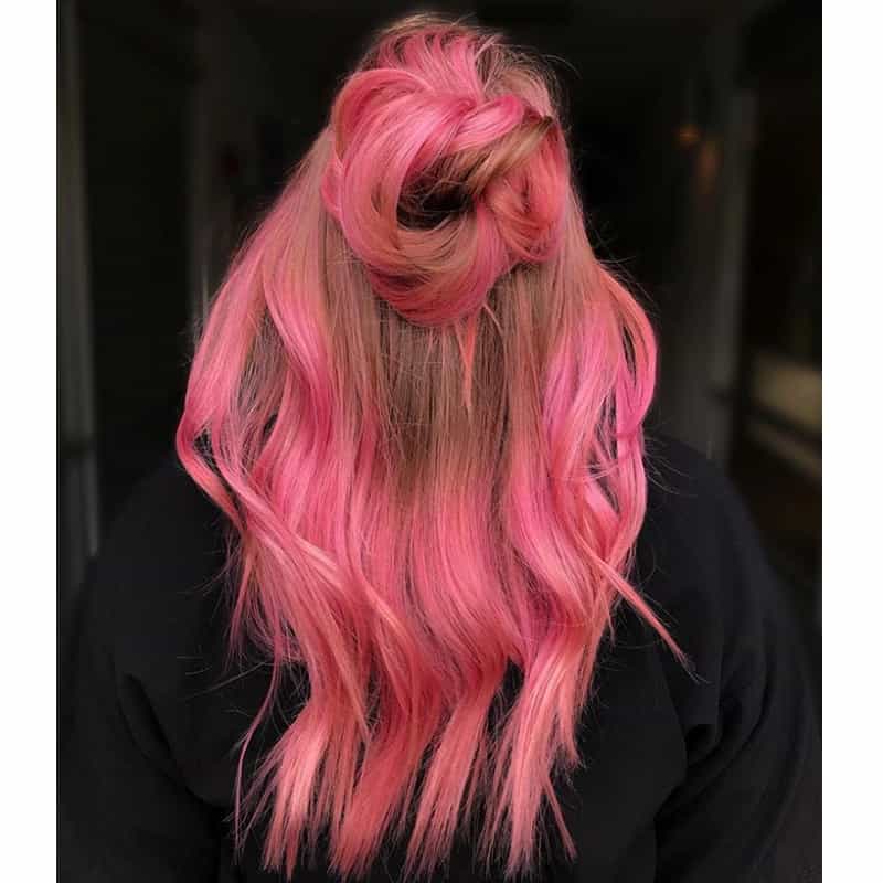 strawberry sorbet pink color formula tori jennings davines a new colour