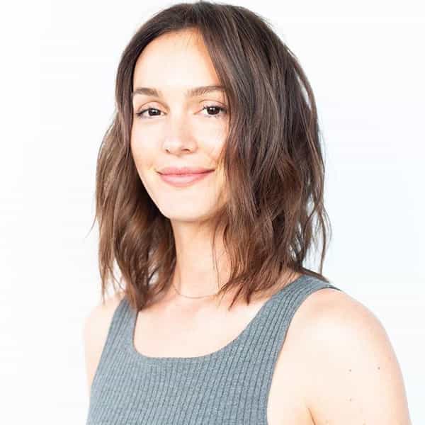 Leighton Meester Goes From Blonde To Brunette