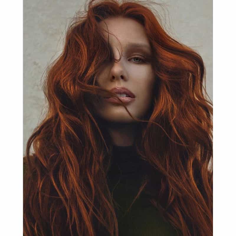 dvcolour ginger spice color formulas contour balayage technique revlon professional olaplex oligo professionnel