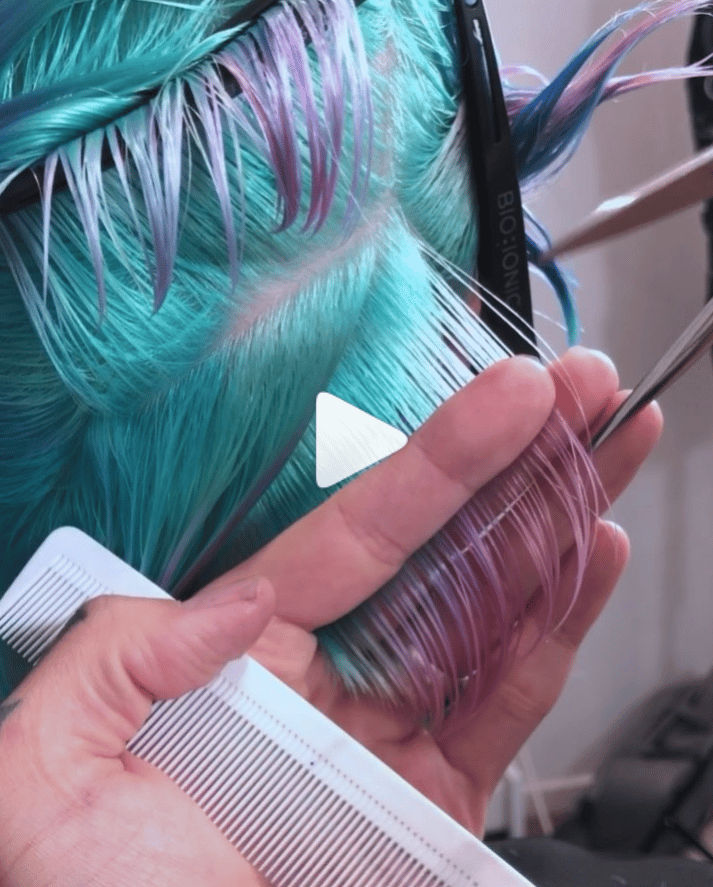 <p>Artists: <a href="https://www.instagram.com/hairgod_zito/">@hairgod_zito</a> &amp; <a href="https://www.instagram.com/philipwolffhair/">@philipwolffhair</a></p>


<p><a href="https://www.instagram.com/p/BhMZLrDHDSp/?hl=en&taken-by=hairgod_zito">CLICK HERE TO WATCH THE VIDEO!</a></p>