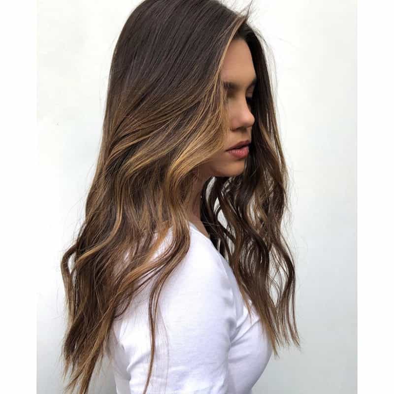 Farhana Premji @xo.farhana.balayage Moroccanoil Balayage Brunette Color Formulas Hair Painting Steps Color Application How To