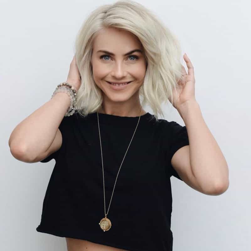 Julianne Hough Joico Defy Damage Baby Blonde Celebrity Color Nine Zero One Salon Riawna Capri Formulas