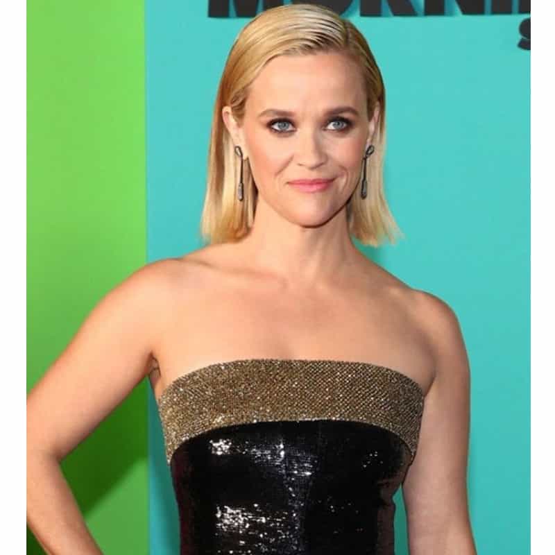Reese Witherspoon Sleek Lob Haircut and Style Good Morning America Lona Vigi Schwarzkopf Professional