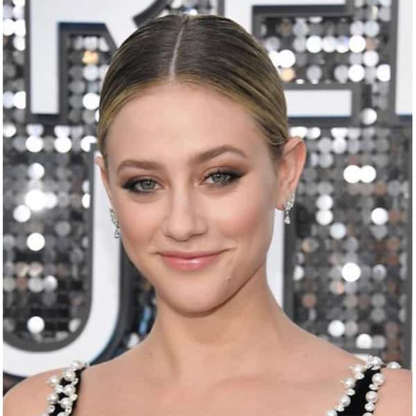 SAG Awards 2020 Screen Actors Guild Matt Rez @colorbymattrez Lili Reinhart Rooty Blonde Haircolor Formula Redken