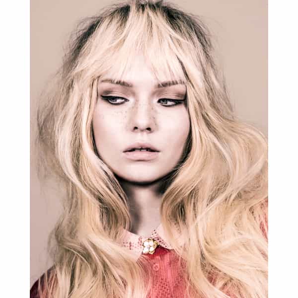 <p>Hair: Daniele De Angelis</p>
<p>Color: Stuart Matuska</p>
<p>Photographer: Kevin Luchmun</p>
<p>Makeup: Kelly Mendiola</p>
