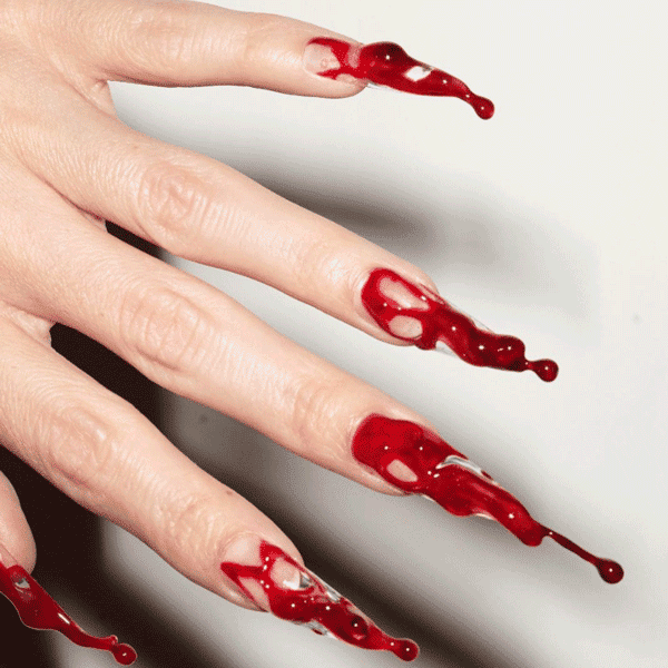 halloween nail art