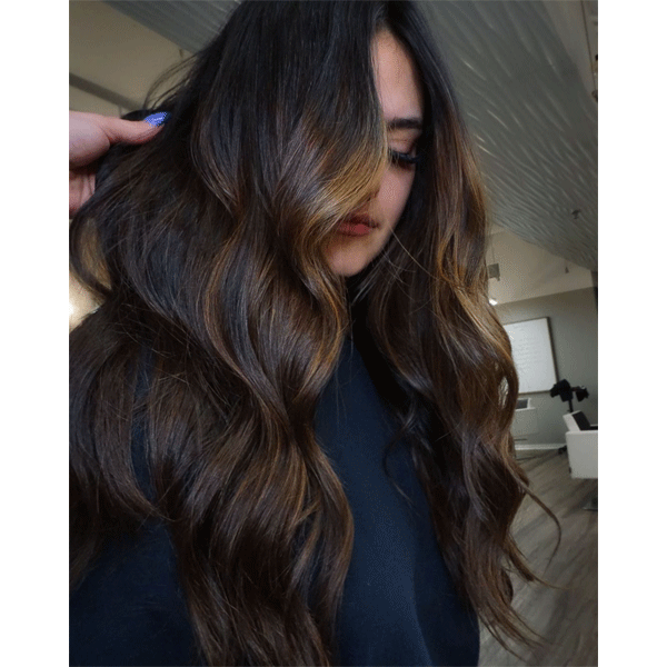 CHOCOLATE CARAMEL BALAYAGE