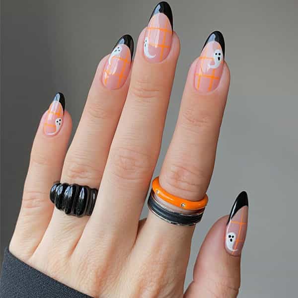 halloween nail art