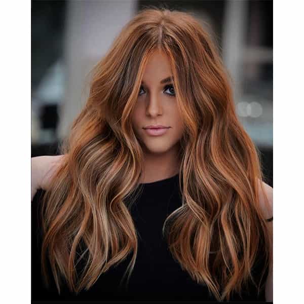 eric michael ericmichaelhair copper dimensional ribbons