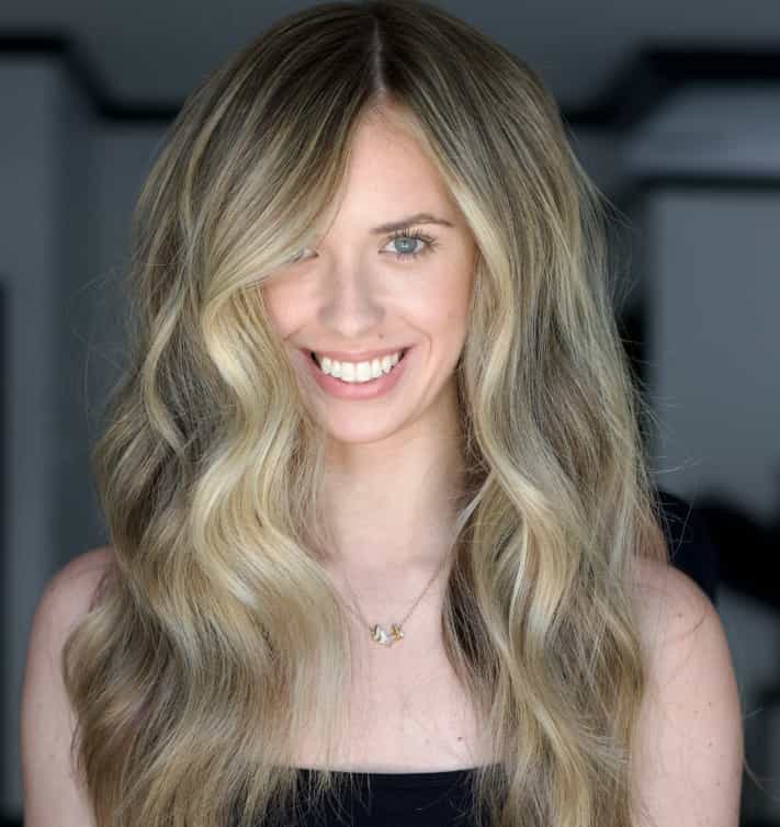 lived in dimensional blonde balayage