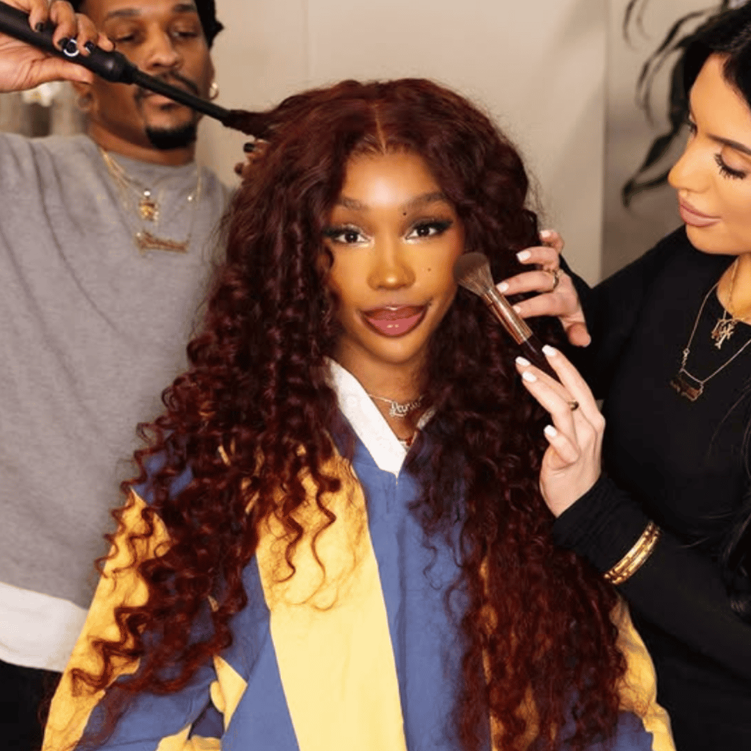 sza super bowl hair