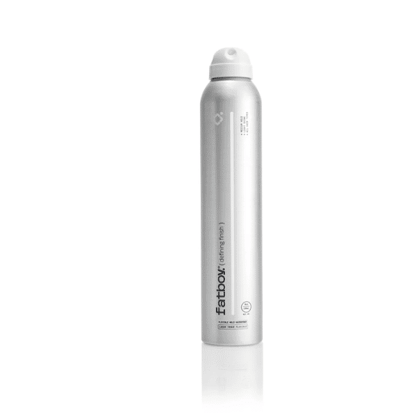 fatboy hair defining finish hairspray on display