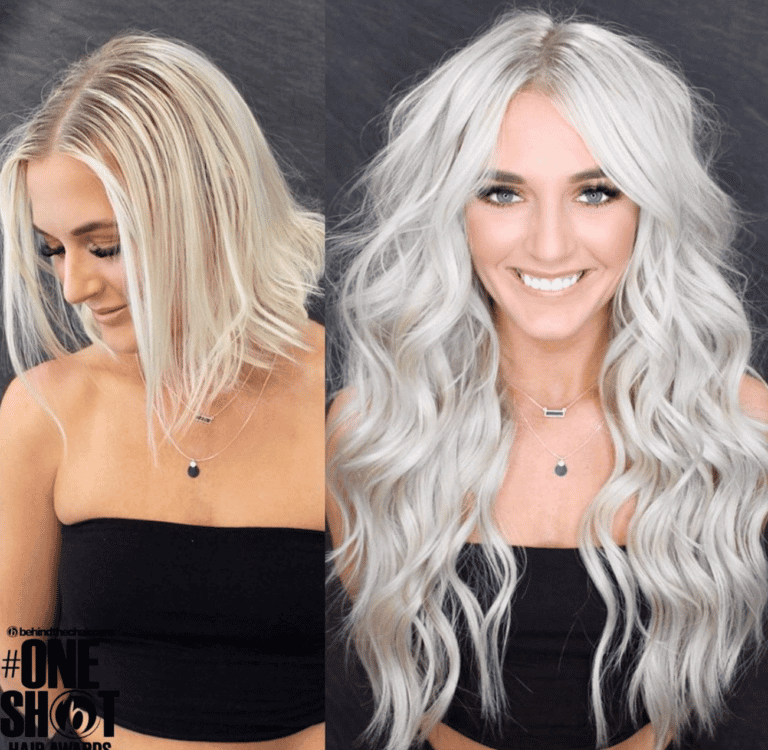 Hair Extensions winner entry by hairstylist @amandazextensions for the 2021 #ONESHOT Hair Awards Hot Shot
