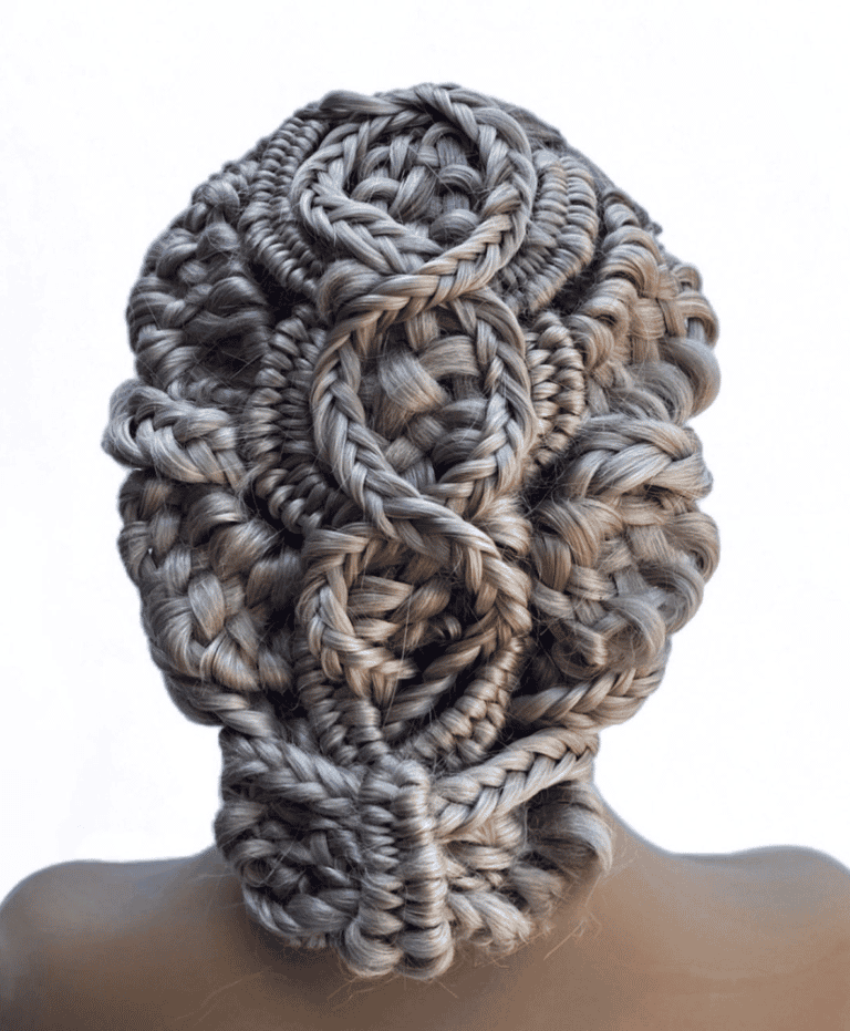 Intricate Braids & Twists winner entry by hairstylist @caidycreate for the 2021 #ONESHOT Hair Awards Hot Shot