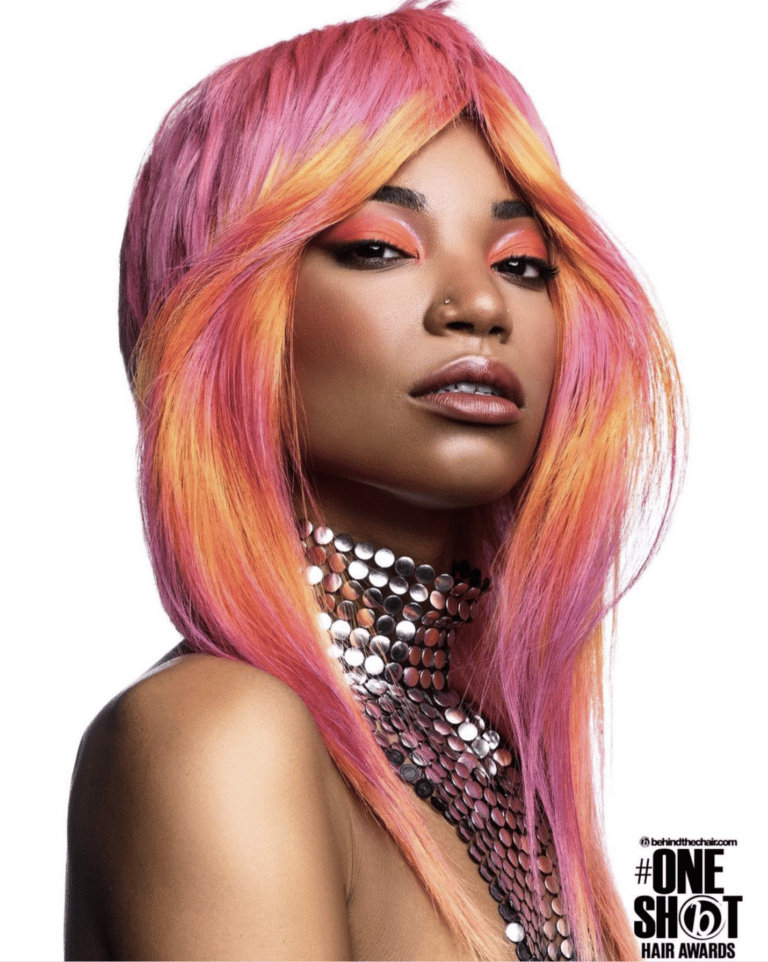Haircut Collection north american winner entry by hairstylist @chelsealainesalonandcolourbar for the 2022 #ONESHOT Hair Awards Big Shot