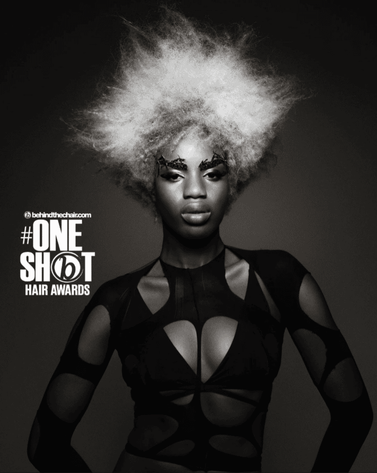 Texture Collection north american winner entry by hairstylist @coachchrisbaran for the 2022 #ONESHOT Hair Awards Big Shot