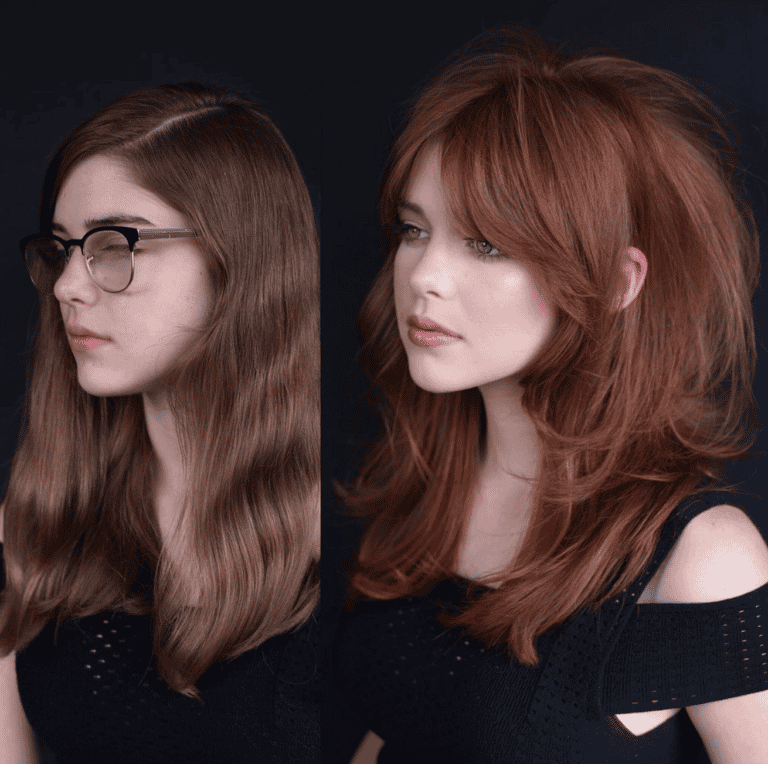 Collaboration winner entry by hairstylist @colorbycares for the 2021 #ONESHOT Hair Awards Hot Shot