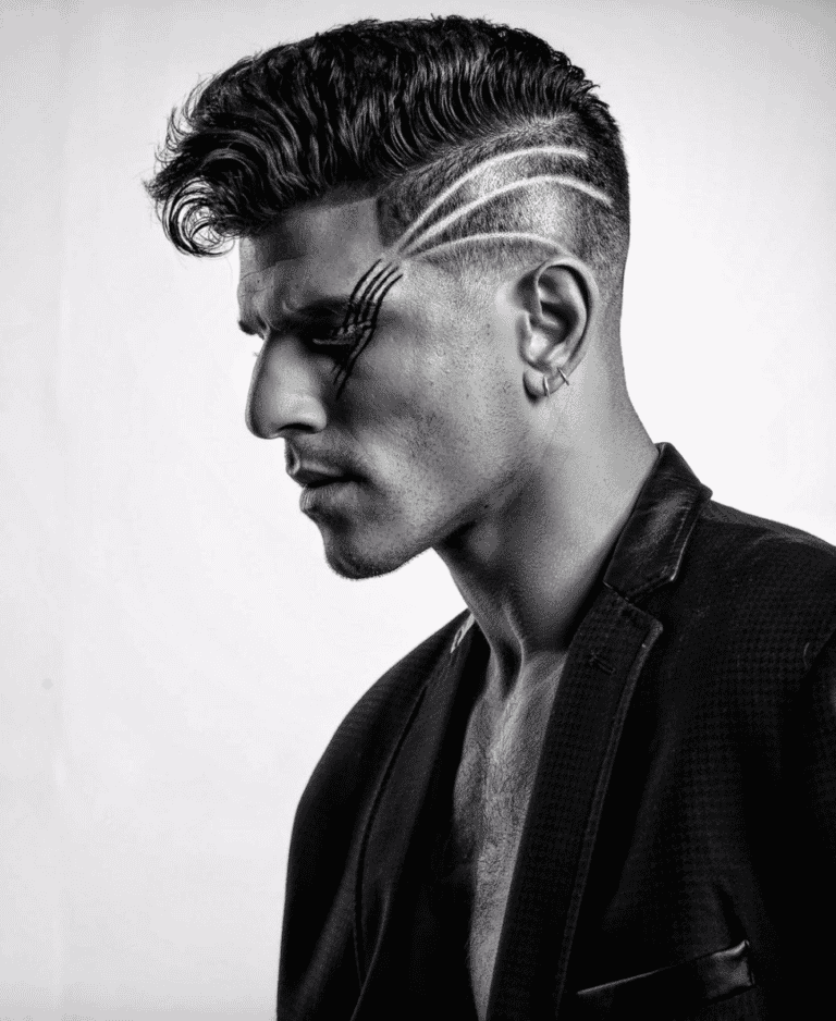 Men's Collection north american winner entry by hairstylist @yakuzabarber for the 2022 #ONESHOT Hair Awards Big Shot