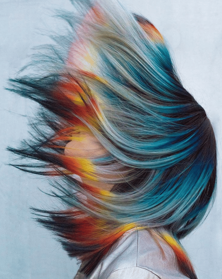 Hair Color Collection finalist entry by hairstylist @caitlinfordhair for the 2019 #ONESHOT Hair Awards Big Shot