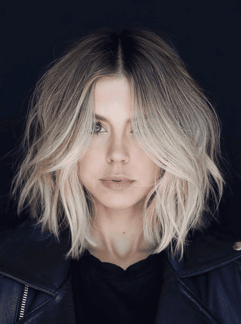 Bob/Lob winner entry by hairstylist @anhcotran for the 2018 #ONESHOT Hair Awards Hot Shot