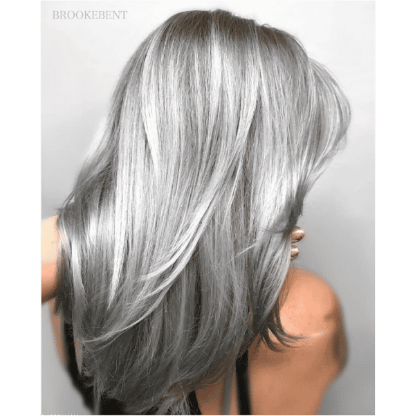 Metallics winner entry by hairstylist @brookebent for the 2017 #ONESHOT Hair Awards Hot Shot