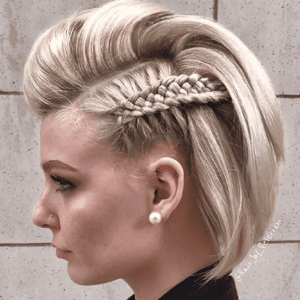 Intricate Braids & Twists winner entry by hairstylist @alex_haircraft for the 2017 #ONESHOT Hair Awards Hot Shot