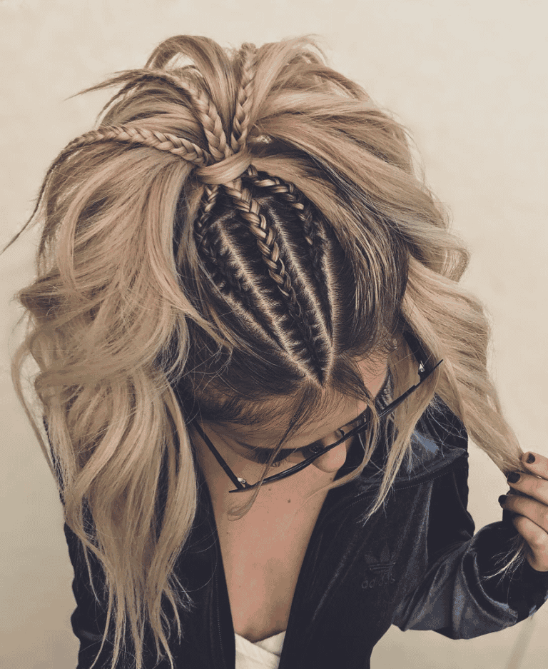 Intricate Braids & Twists winner entry by hairstylist @jbraidsandbows for the 2018 #ONESHOT Hair Awards Hot Shot