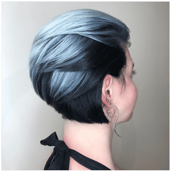 Color Melt winner entry by hairstylist @presleypoe for the 2017 #ONESHOT Hair Awards Hot Shot