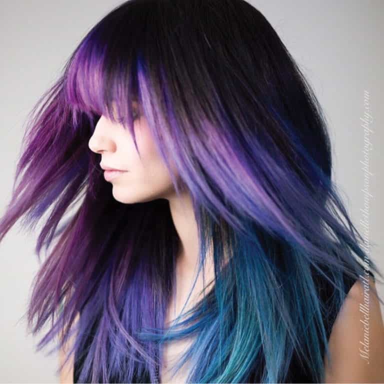 Color winner entry by hairstylist @smelaniebell for the 2015 #ONESHOT Hair Awards Hot Shot