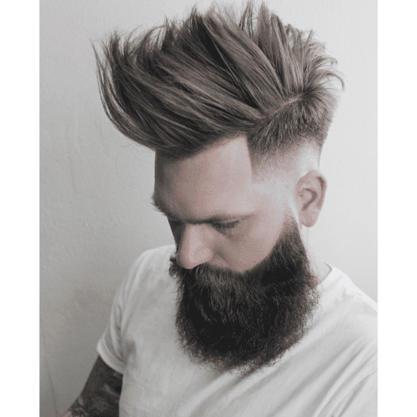 Men's winner entry by hairstylist @staygold31 for the 2017 #ONESHOT Hair Awards Hot Shot