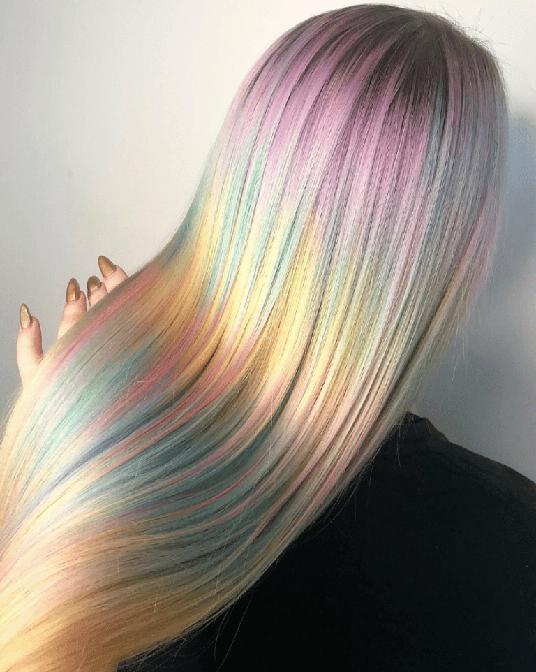 Pastel winner entry by hairstylist @studio_wolf for the 2018 #ONESHOT Hair Awards Hot Shot