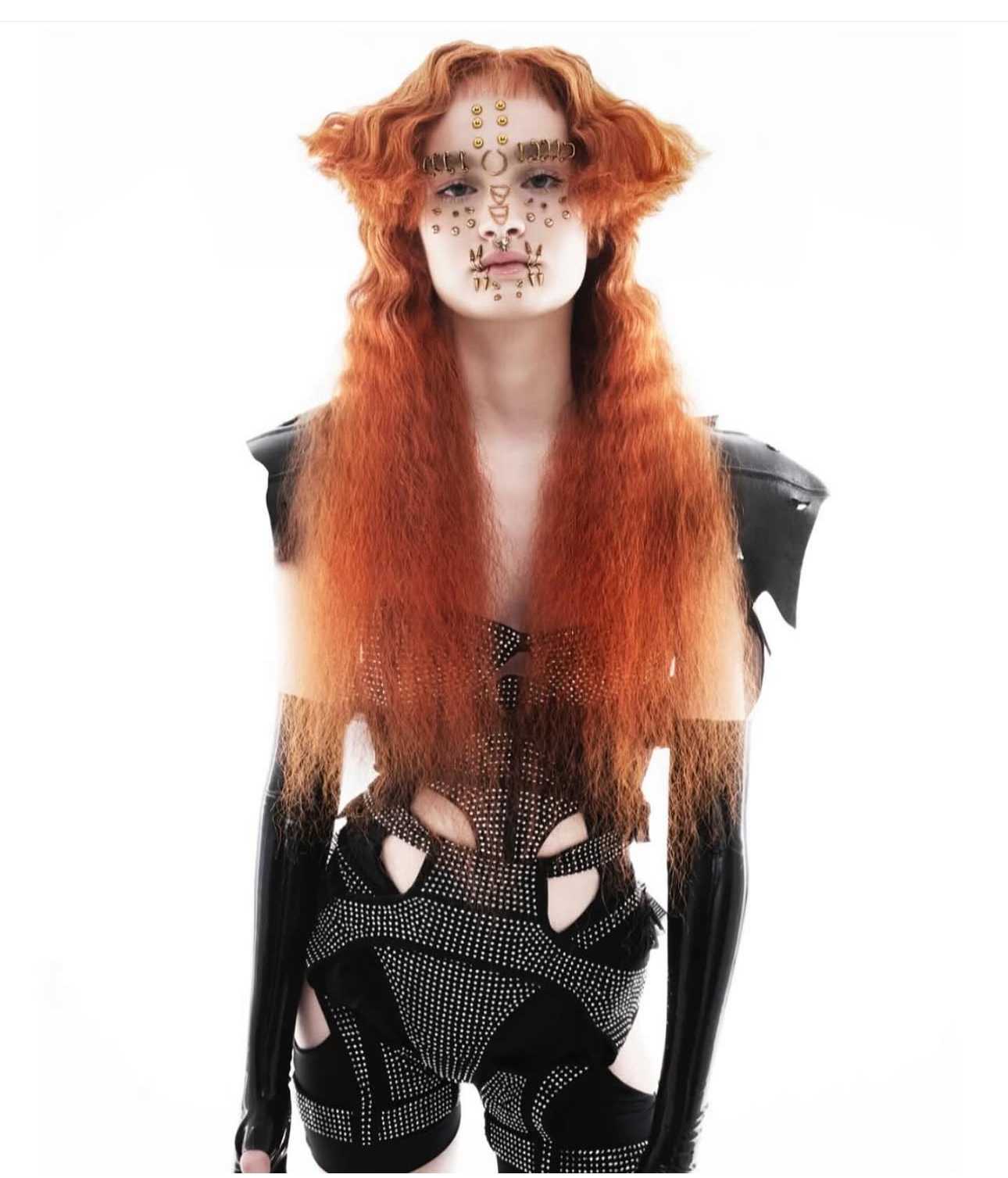 Editorial Collection north american winner entry by hairstylist @deeparkerattwood_ for the 2025 #ONESHOT Hair Awards Big Shot