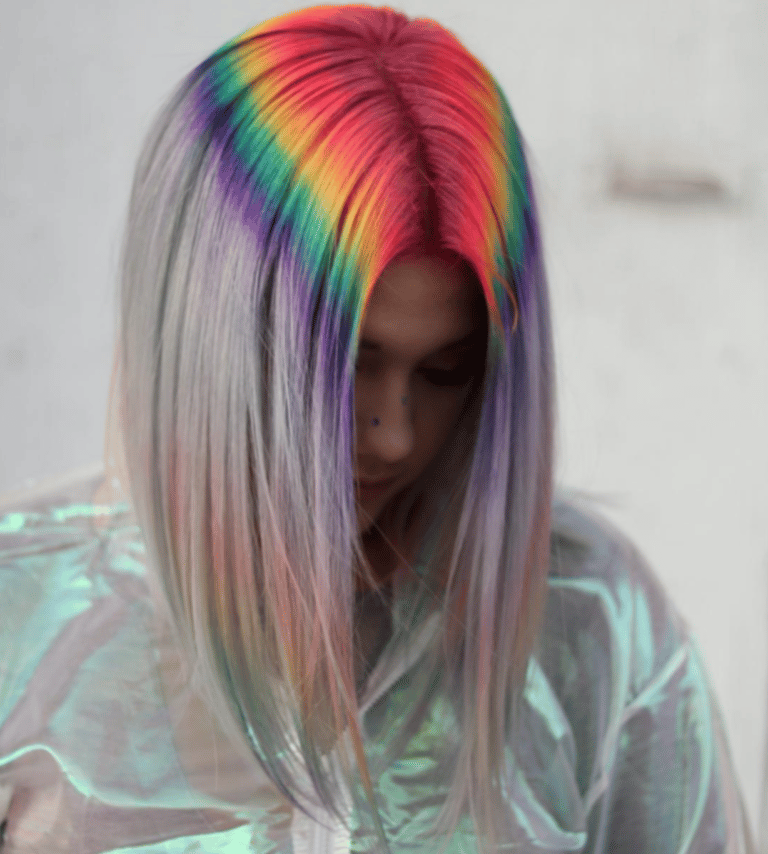 Unconventional Color winner entry by hairstylist @kristinacheeseman for the 2018 #ONESHOT Hair Awards Hot Shot