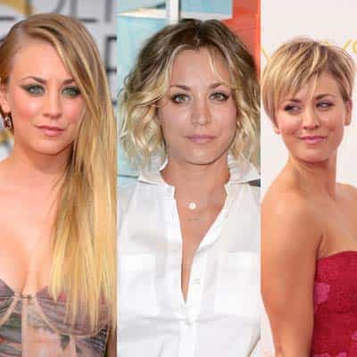Kaley Cuoco Transformation into Short