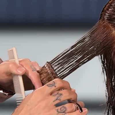 Texturize with a razor - Sam Villa