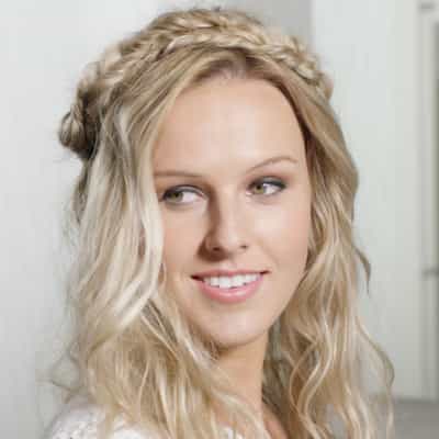 Half Up Halo Braid - ColorProof