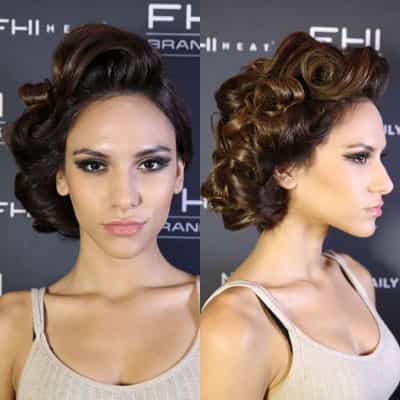 Elegant Curled Updo - FHI