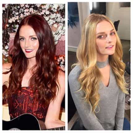From Rich Red To Blonde Babe - Matrix