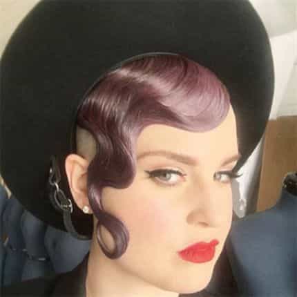 Badass Fingerwaves Kelly Osbourne - Davines