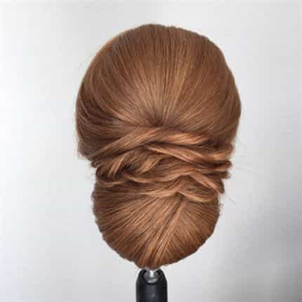 Airy Twisted Chignon -Kenra