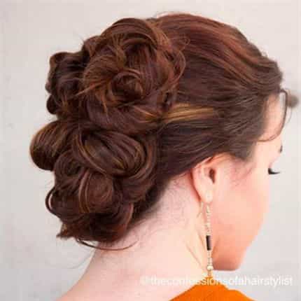 Easy Knotted Updo- Jenny Strebe