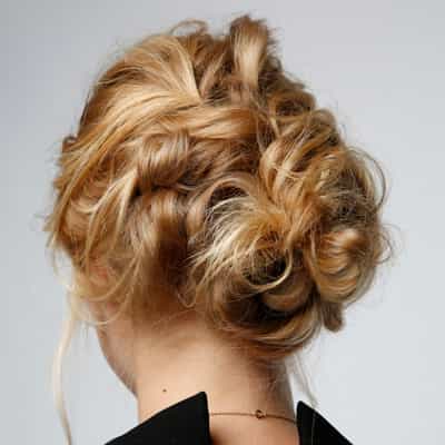 Pinless Romantic Chignon by Jenny Strebe