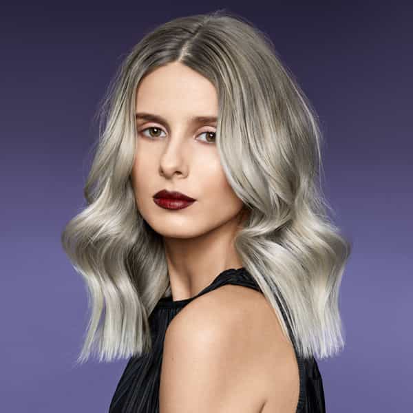 Icy Blonde Balayage Using Redken Products and Shades Eq