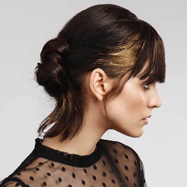 Loreal Professionel Pro Flash Hair Make-Up How-To Gold Accents Lowstyle